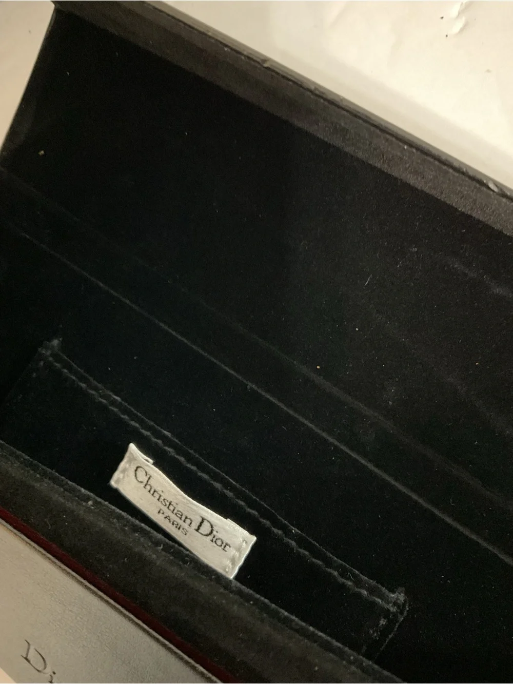Dior Black Sunglass Case Gift Set